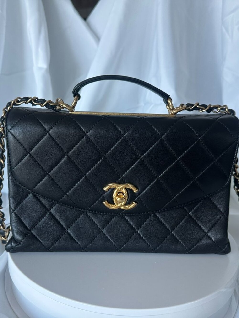 Chanel 2020 Small Trendy CC Top Handle – Seasonal Pocketless (Trendy Spirit)